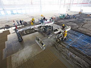 High Tolerance Flooring Construction - Indonesia